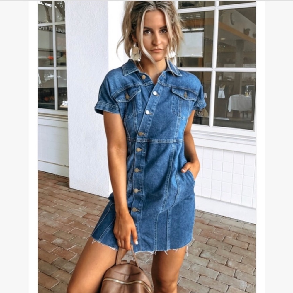 Free People Denim Dress